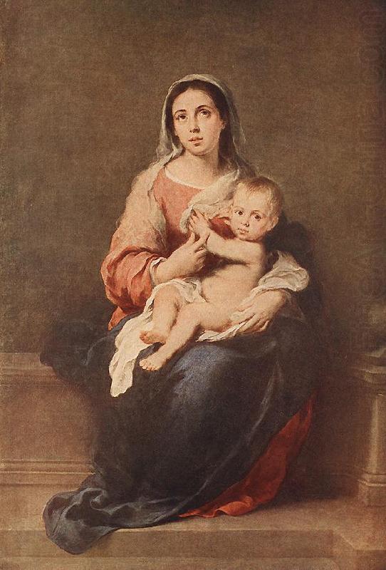 MURILLO, Bartolome Esteban Madonna and Child eryt4 china oil painting image